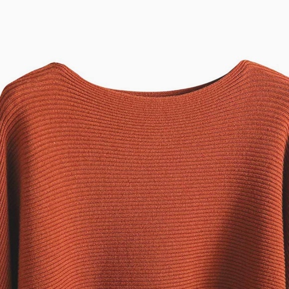 New Soft Slouchy Dolman Batwing Winter Sweater - Picture 4 of 6